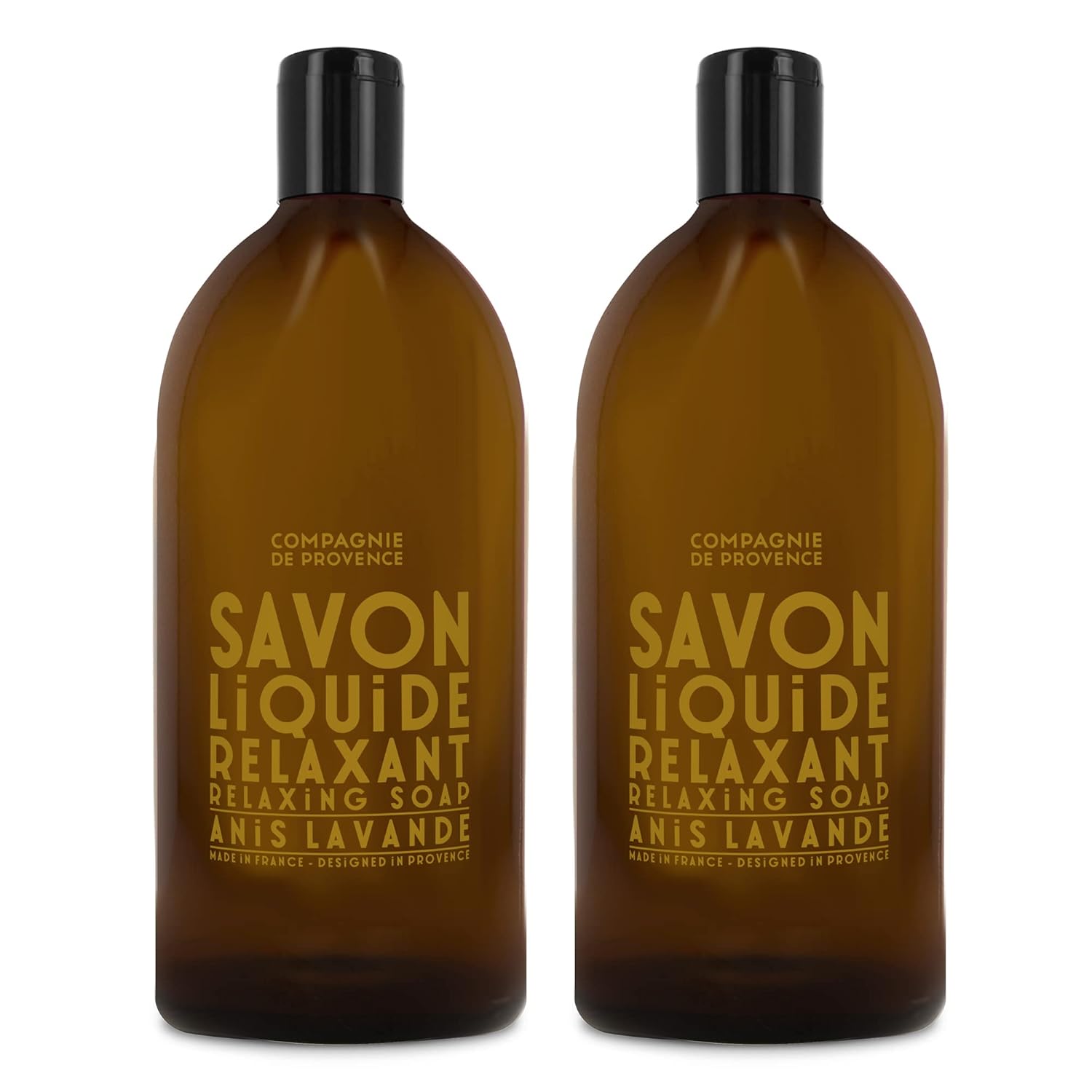 Compagnie De Provence Savon De Marseille Extra Pure Liquid Soap - Anise Lavender - Bulk 67.6 Fl Oz Plastic Bottle Refill : Beauty & Personal Care