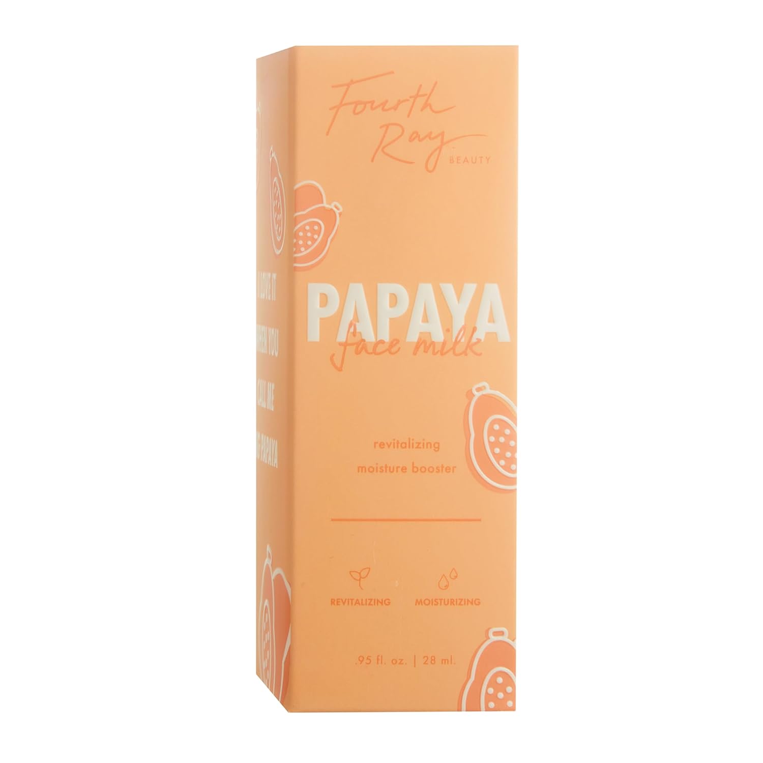 Colourpop Fourth Ray Beauty Papaya Face Milk - Moisturizing Face Serum Infused With Papaya Enzymes, Papaya Oil & White Tea - Conditions Skin For A Healthier-Looking Complexion (0.95 Oz) : Beauty & Personal Care