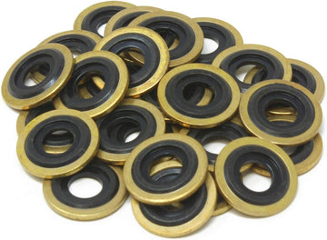 Ever Ready First Aid Oxygen Regulator Brass Yoke Washer Seals - Pack Of 25