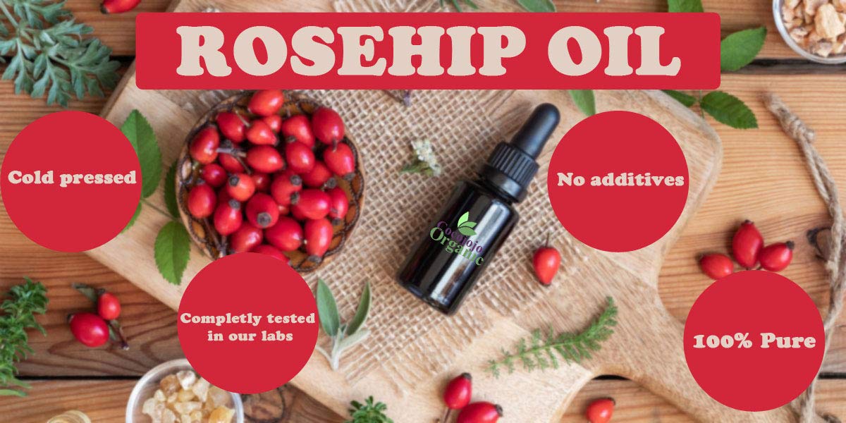 Rosehip Oil for Face Cold Pressed Unrefined cocojojo 100% Pure Natural Rosehip Seed Oil in Bulk 1 GALLON - Moisturizing, Soothing, Hydrating, & Nourishing : Beauty & Personal Care