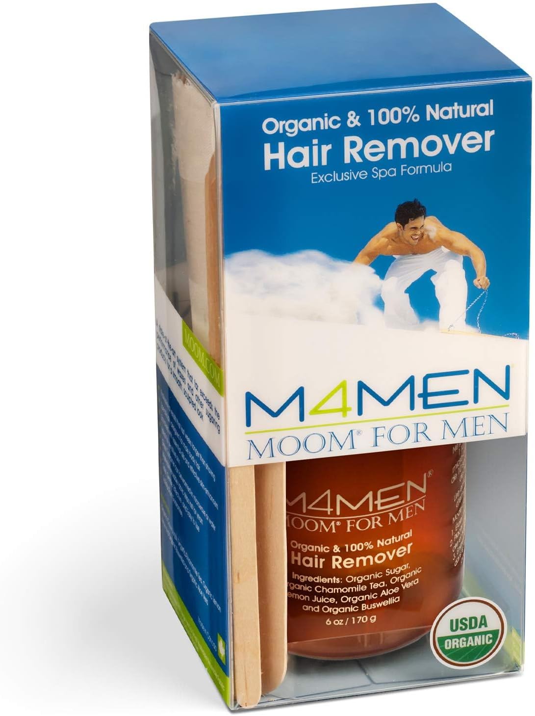 Moom For Men Wax Hair Removal System