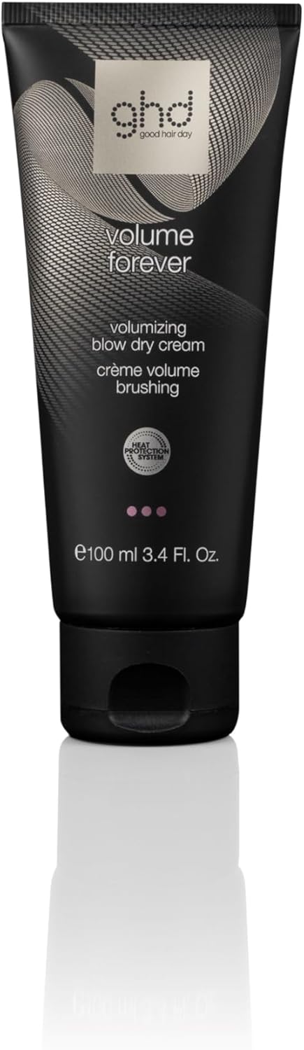 Ghd Volume Forever – Volumising Blow Dry Cream, For 24Hr Long-Lasting Results With More Bounce, Lightweight & Conditioning Formula For Superior Control And Heat Protection, 100Ml