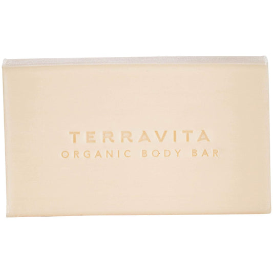 Terravita Organic, Vegan, & Gluten-Free Body Bar Soap, Almond, 100 Gram