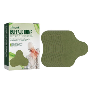 Hump Relief Patches – Wormwood Cervical Care Patch for Shoulder Strain, Lumbar Spine, and Back Discomfort (12pcs)