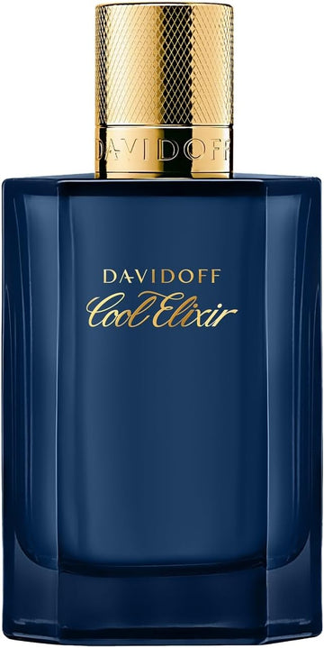 Davidoff Cool Elixir - Parfum Intense For Him - Woody Fragrance With Notes Of Rose Oxide, Lavandin And Oud Accord - High Longevity