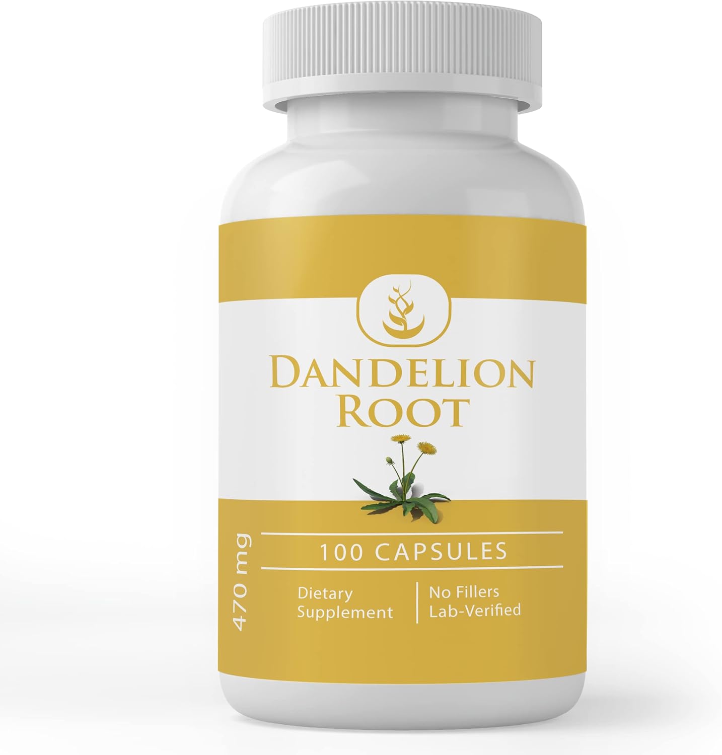 Pure Original Ingredients Dandelion Root, (100 Capsules) Always Pure, No Additives Or Fillers, Lab Verified