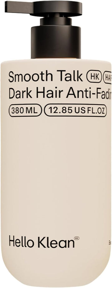Hello Klean Smooth Talk Dark Hair Anti-Fading Conditioner - Hydrates & Repairs To Reverse Damage Caused By Hard Water - Stop Colour Fading & Protect Against Brassiness - With Uv Protection