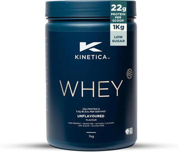 Kinetica Sports Whey Protein Powder -Chocolate Mint Flavour |22G Protein/Serve, 33 Servings/1Kg Pack |Gluten Free Supplement |Optimum For Muscle Growth & Recovery |Mixes Well With Water, Milk & Shakes