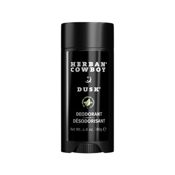 Product Description Herban Cowboy Men’S Deodorant, Dusk, 2.8 Ounce - Cruelty-Free, Vegan And Plant-Powered Deodorant - Gentle And Non-Greasy Formula
