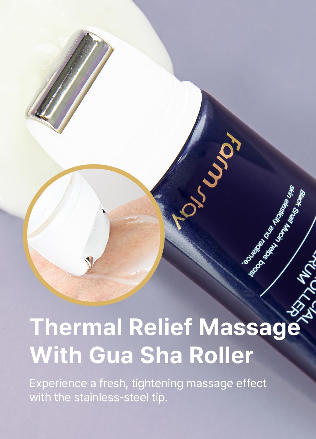 Farmstay Black Snail & Peptide 9 Perfect Facial & Neck Roller Serum – Firming & Lifting, Deep Hydration & Skin Elasticity, Snail Mucin & 9 Peptides For Youthful Glow & Smooth Skin, 100Ml : Beauty & Personal Care