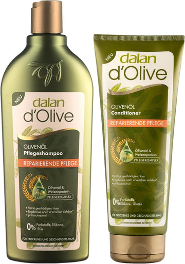 Dalan Hair Care Set – Repair Care – 400 Ml Shampoo & 200 Ml Conditioner Set Of 2