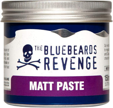 The Bluebeards Revenge, Matt All In One Hair Styling Paste For Men, Reworkable Medium Hold And Matt Finish, 150Ml