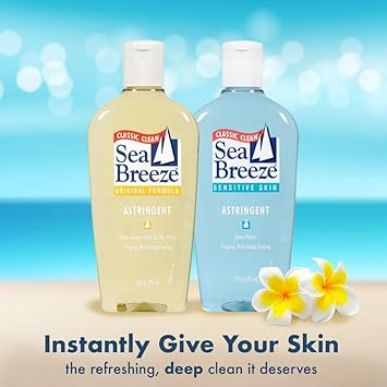Sea Breeze Actives Sensitive Skin Astringent - 10 Oz : Beauty & Personal Care
