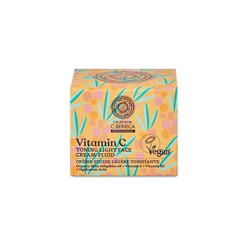 Natura Siberica C-Berrica Toning Light Face Cream Fluid 50Ml