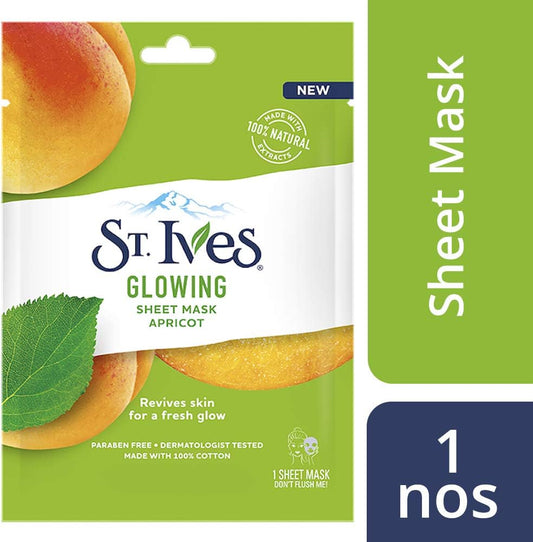 St Ives 23 Ml Sheet Mask Glowing Apricot (Single)