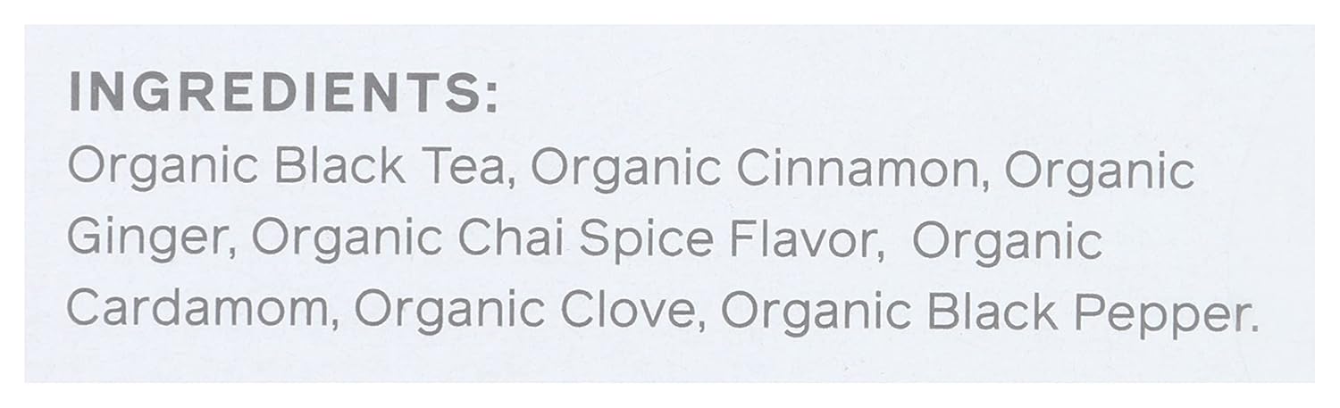 Allegro Tea, Organic Indian Chai Tea Bags, 20 Ct