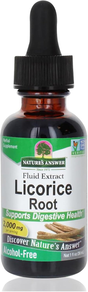 Nature'S Answer - Licorice Root Alcohol Free - 1 Oz