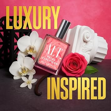 Alt. Fragrances Petal Explosion 100Ml Extrait De Parfum Long Lasting Women’S Fragrance, Floral Signature Scent, Inspired By Flowerbomb Perfume