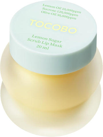 Tocobo Lemon Sugar Lip Mask 20Ml | Overnight Lip Maks, Korean Lip Mask, Lip Sleeping Mask, Lip Care Products, Lip Treatment, Lips