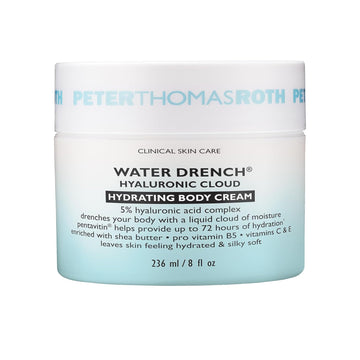 Peter Thomas Roth Water Drench Hyaluronic Cloud Hydrating Body Cream | Hyaluronic Acid Body Moisturizer For Dry Skin, Up to 72 Hours of Hydration : Beauty & Personal Care