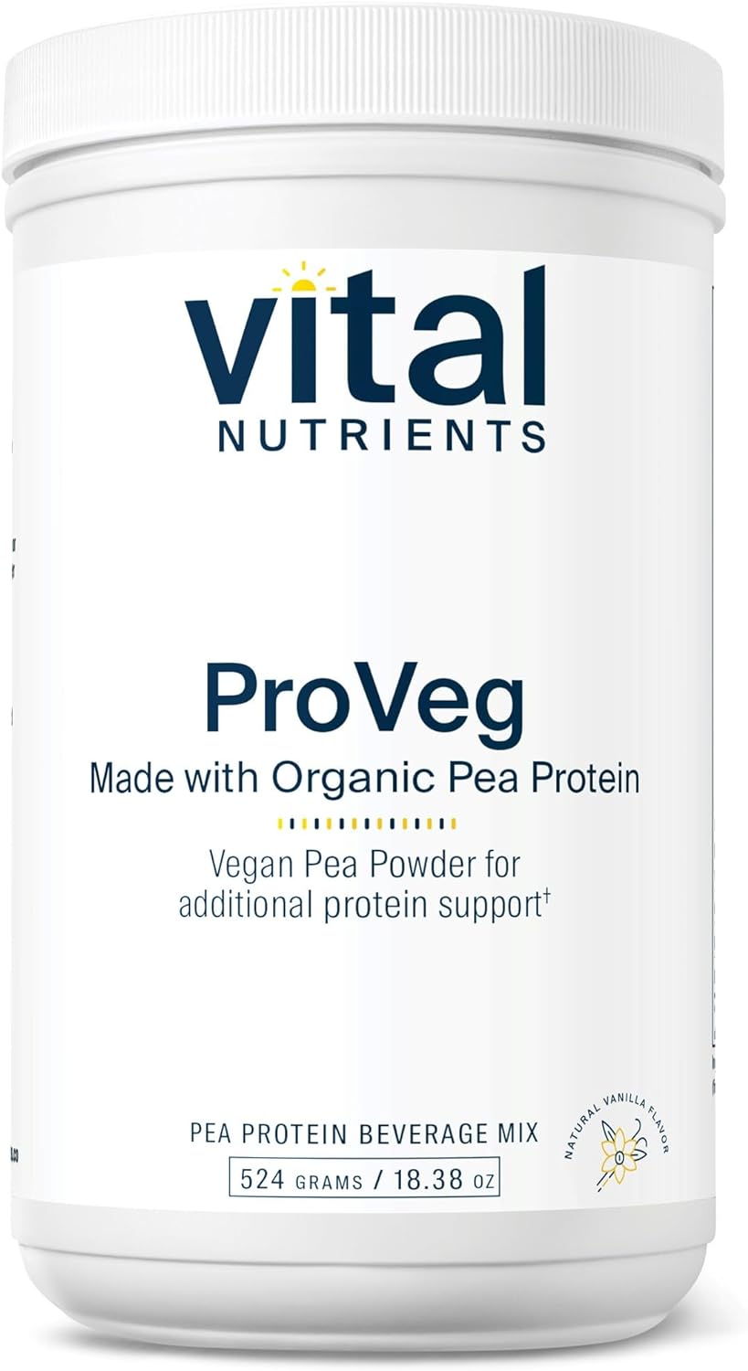 Vital Nutrients - ProVeg - Organic Pea Protein with Natural Vanilla Fl