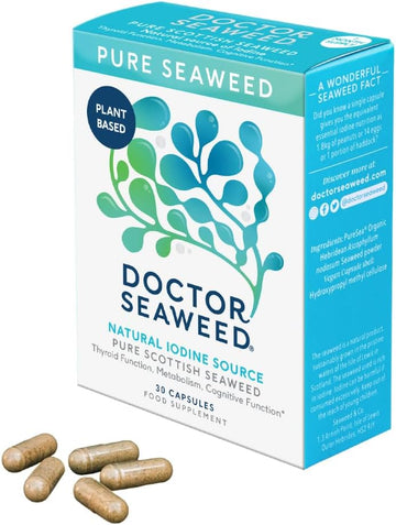 Doctor Seaweed | Pure Seaweed Capsules | 1 Months Supply | 100% Organi30 Grams