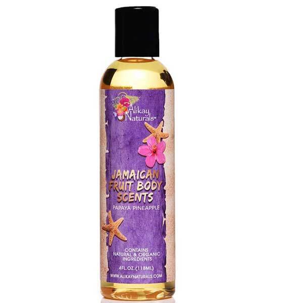Alikay Naturals Jamaican Fruit Body Scents Papaya Pineapple