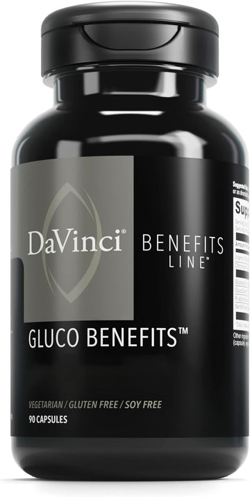 DAVINCI Labs Gluco Benefits - Dietary Supplement to Support Healthy Me