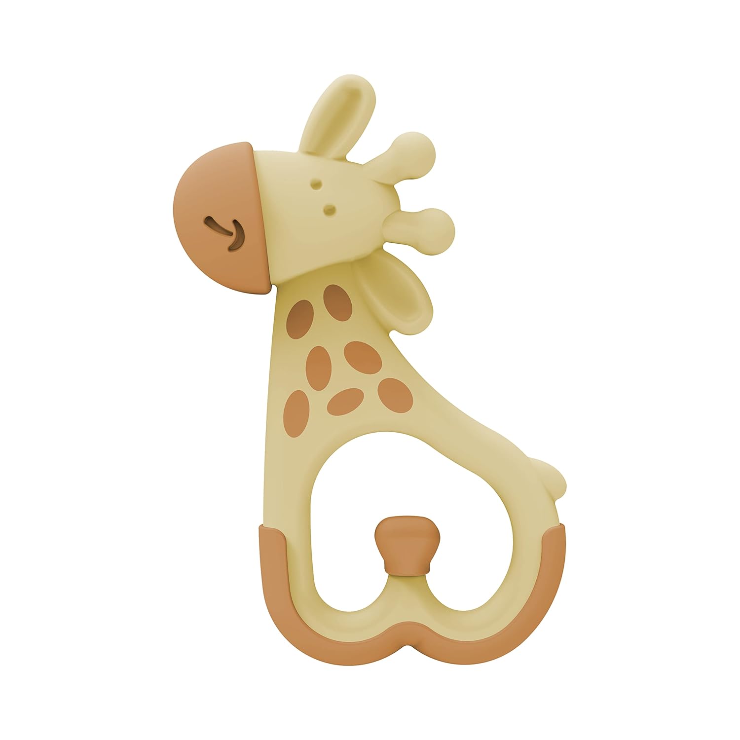 Dr. Brown'S Ridgees Giraffe, Massaging Baby Teether, Designed By A Pediatric Dentist, Bpa Free,3M+