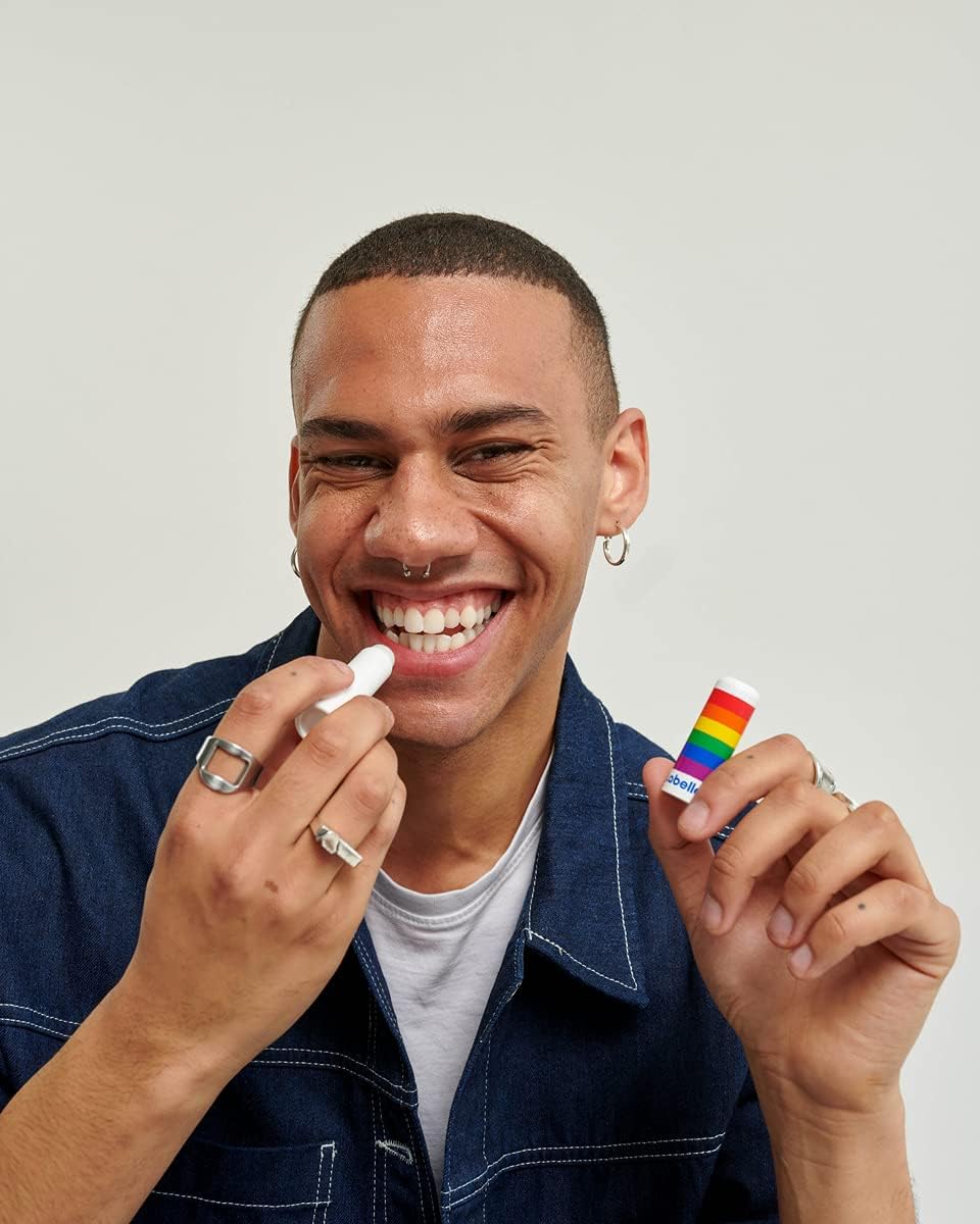 Labello Pride Kiss Edition Lip Balm Stick For 24-Hour Care And Intensive Moisture, Lip Care With Shea Butter For All Lips And All Kisses (4.8 G)