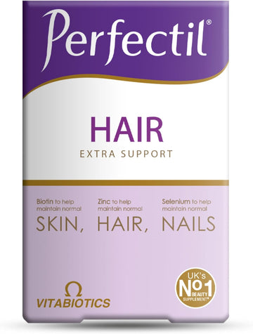 Perfectil Vitabiotics Multivitamin | Hair Growth And Thickening Formula | Supports Thicker, Healthy Hair | Vitamin D, E, Collagen, Biotin, And More