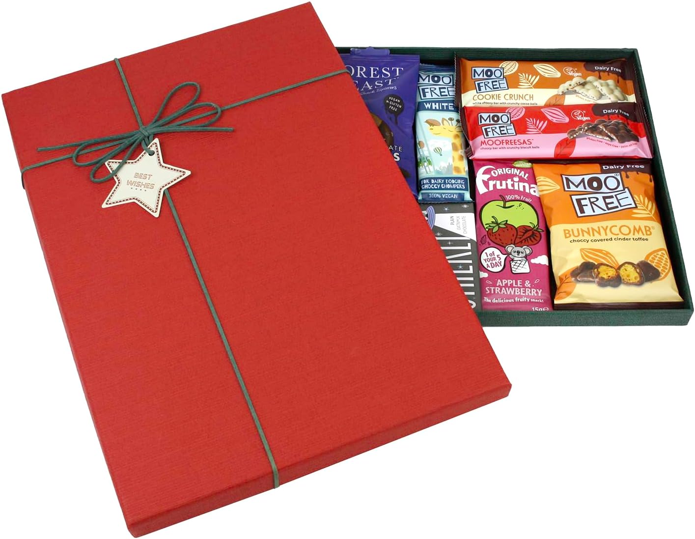 Luxury Vegan Plant-Based Hamper Selection Gift Box For All Special Occasions Birthdays Party Favours Easter Mother'S Day Anniversary - Vegan Chocolate