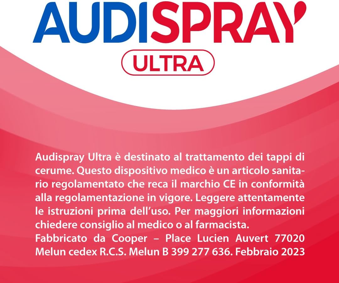 Audispray Ultra Cerumen Impaction 20ml
