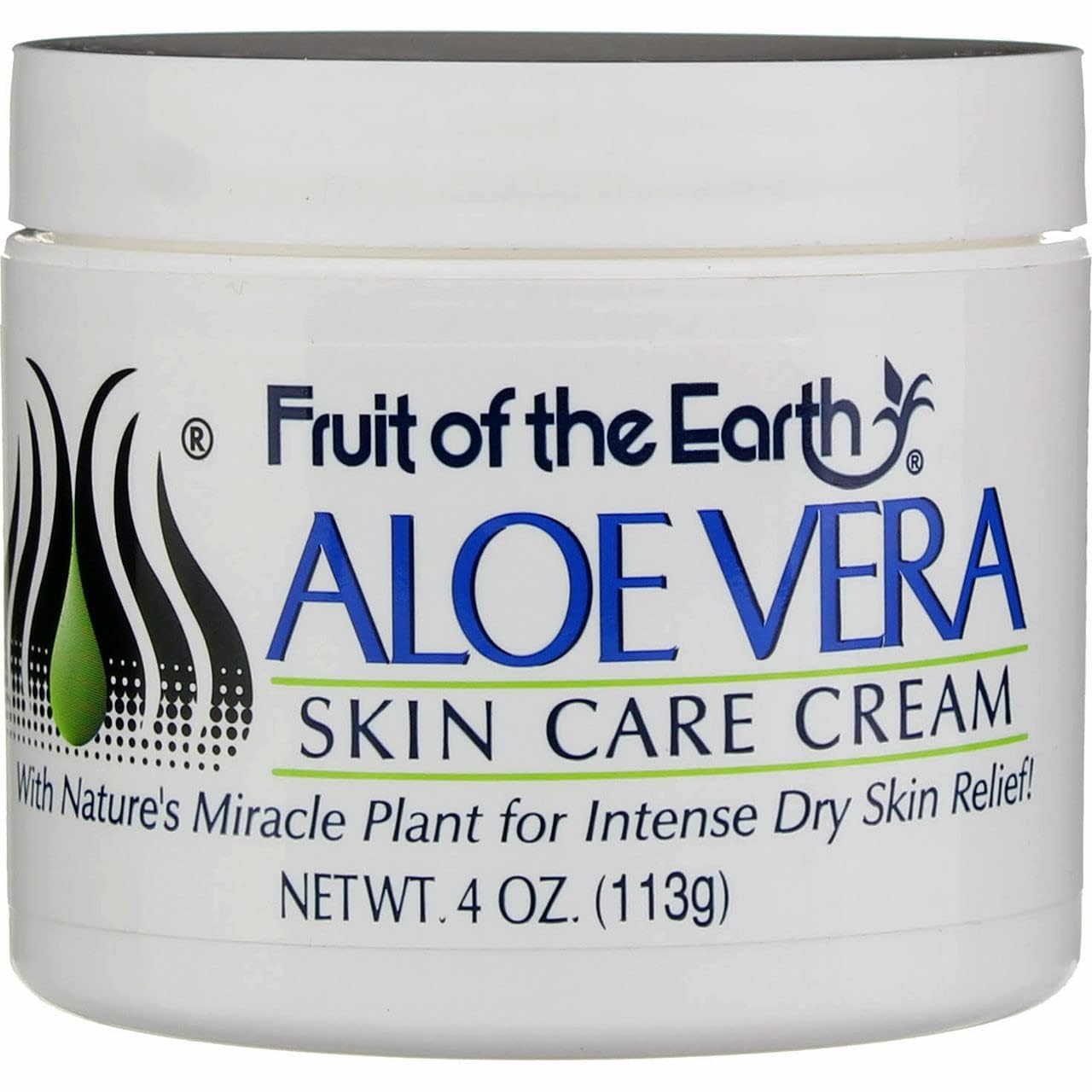 Fruit Of The Earth Aloe Vera Skin Care Cream-4Oz