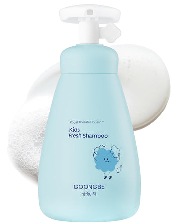 Kids' Fresh Shampoo - Korean Kids Scalp Purifying Shampoo - Gentle Deep Cleansing For Oily, Smelly Scalps - Low Ph & Silicone-Free Formula - Allergen Free Scent, 10.1 Fl.Oz
