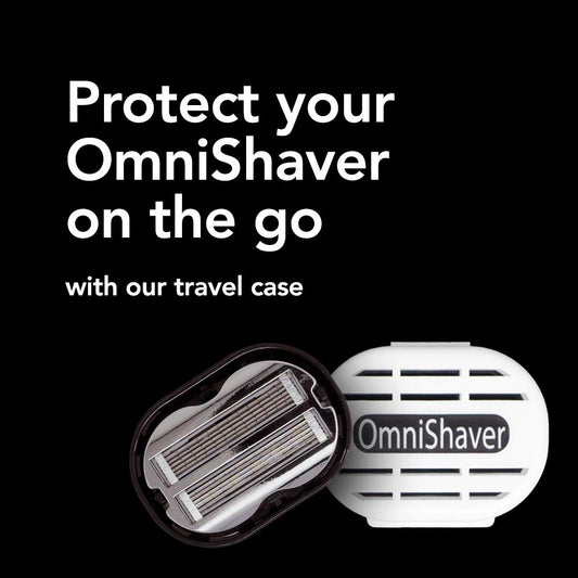 Travel Case Keep Your Omnishaver Away From Dirt And Dust And Avoid Blunt And Damaged Blades - Black
