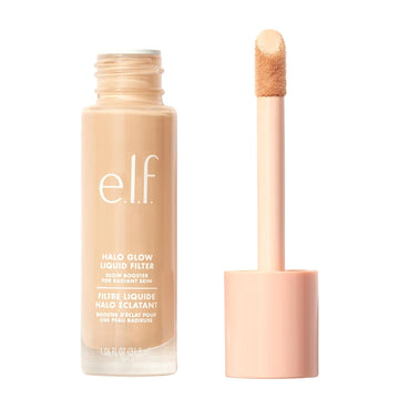 E.L.F. Halo Glow Liquid Filter, Complexion Booster For A Glowing, Soft-Focus Look, Infused With Hyaluronic Acid, Vegan & Cruelty-Free