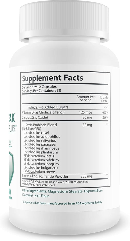 Probiotic Fungus Break Pro Plus - Improved Formula - Our Best Nail Fungus Probiotics For Nail Fungus Care - Best Nail Fungus Pills - Natural Nail Fungus Care Best Nail Fungus Treatment Probiotic Pills