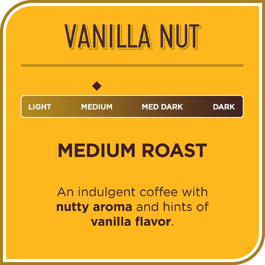Don Francisco'S Premium Vanilla Nut Flavored Whole Bean Coffee - 100% Arabica Specialty Beans, Family-Crafted Since 1870, Perfect For Drip, Pour-Over, And French Press (12 Oz)