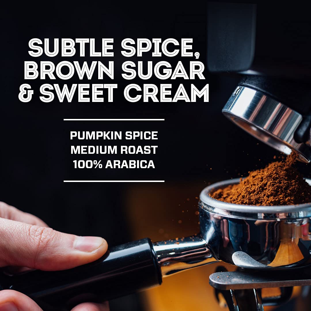 Eight O'Clock Coffee Pumpkin Spice, Medium Roast Ground Coffee, 11 Ounce (Pack Of 1), 100% Arabica, Kosher Certified