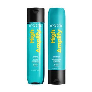 Matrix High Amplify Volumizing Shampoo & Conditioner Set | Instant Lift & Lasting Volume | Silicone-Free | For Fine Or Thin Hair | Packaging May Vary