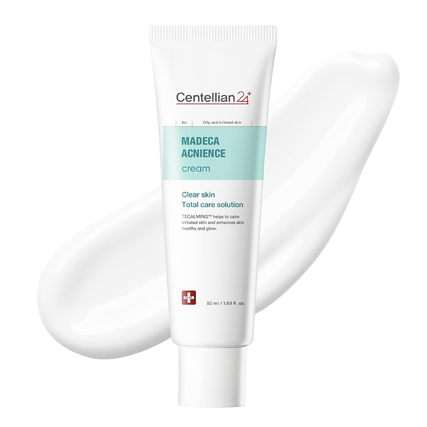 Centellian 24 Madeca Acnience Cream (1.69Fl Oz) - Revitalizing & Hydrating Blemish Care Cream, Balances Oil & Moisture, Non-Comedogenic, Low Irritation, Korean Skin Care. Centella Asiatica Extract