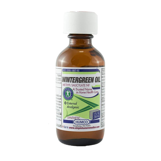 Wintergreen Oil, Nf, 2 Oz. Methyl Salicylate : Health & Household