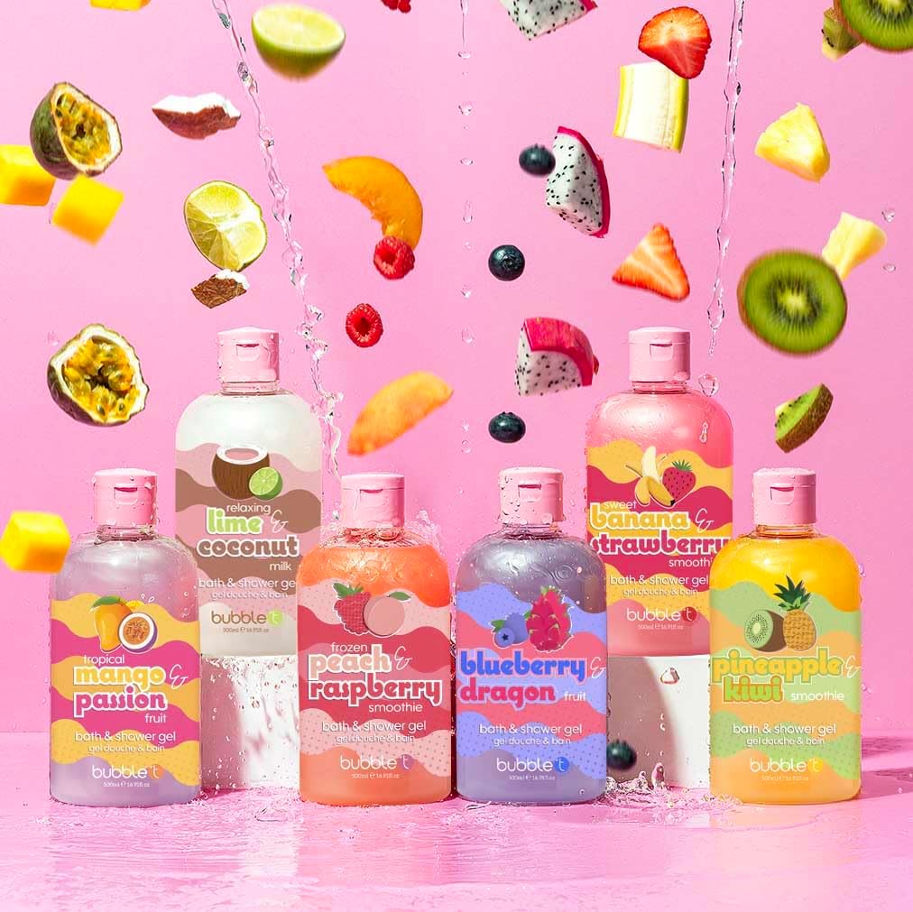 Mango & Passion Fruit Smoothie Bath & Shower Gel : Amazon.co.uk: Health & Personal Care