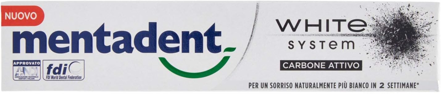 White Carbone Attivo - Whitening Toothpaste 75 Ml