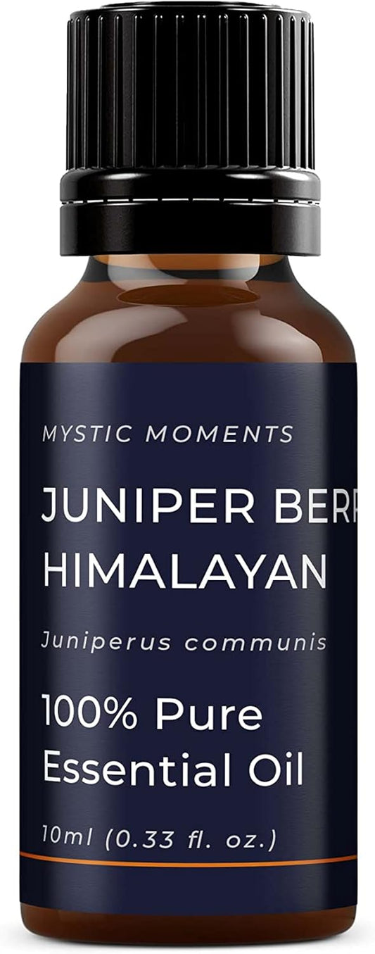 Mystic Moments | Juniper Berry Himalayan Essential Oil 100Ml - Pure & Natural Oil For Diffusers, Aromatherapy & Massage Blends Vegan Gmo Free