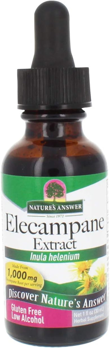 Nature'S Answer Elecampane Root With Organic Alcohol, 1-  | Respiratory Support | Promotes Healthy Lungs