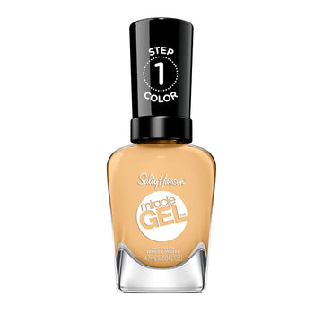 Sally Hansen Miracle Gel™, I Don'T Desert You, Long Lasting, Gel-Like Formula, No Uv Lamp Needed, Nude Nail Polish