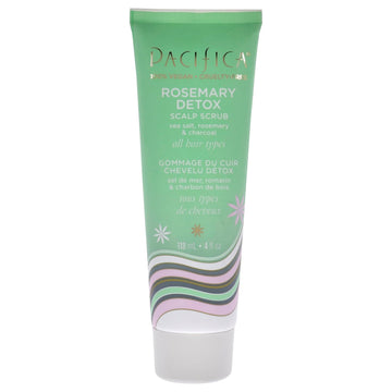 PACIFICA Rosemary Detox Scalp Scrub by Pacifica for Women - 4 oz Scrub, White