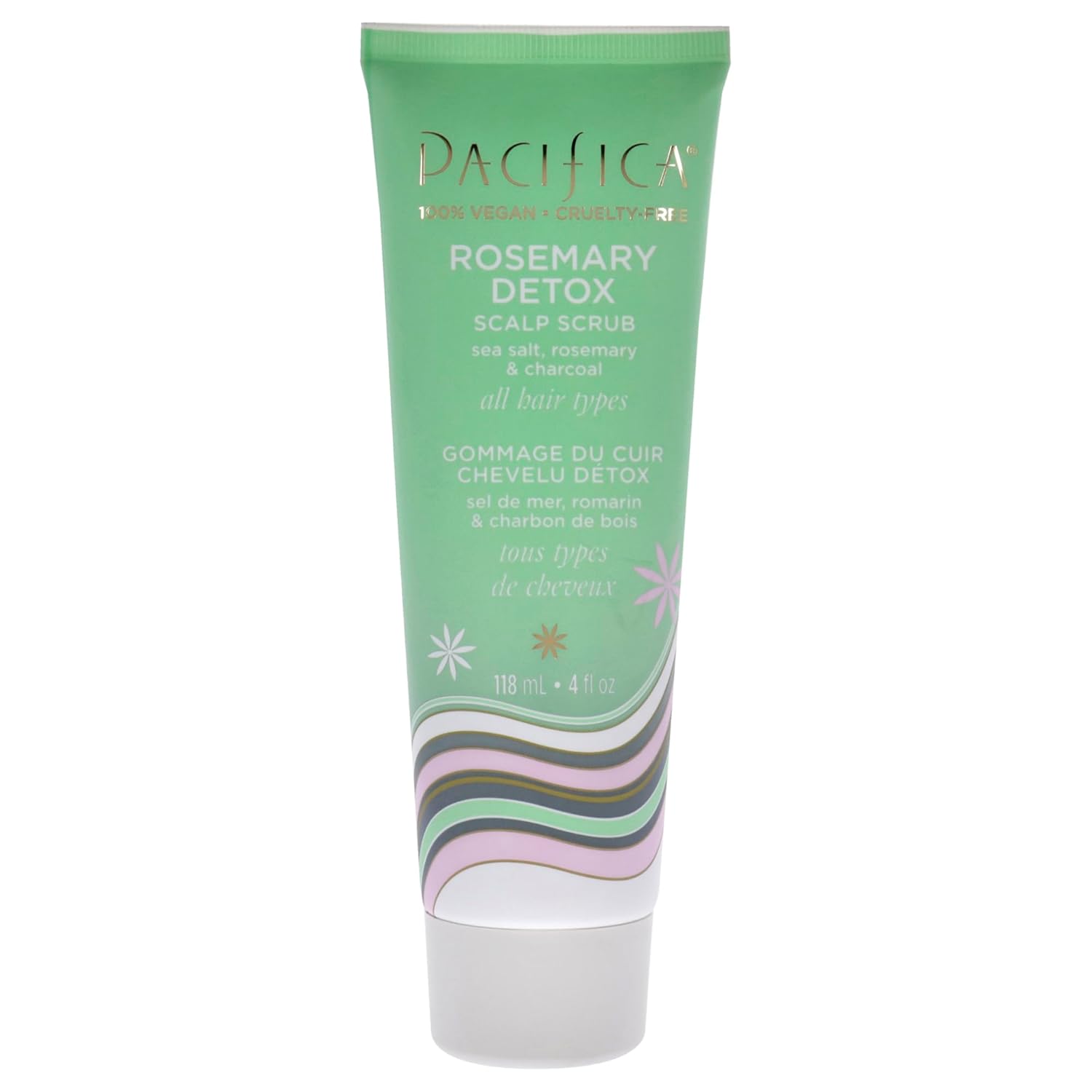 Pacifica Rosemary Detox Scalp Scrub By Pacifica For Women - 4 Oz Scrub, White